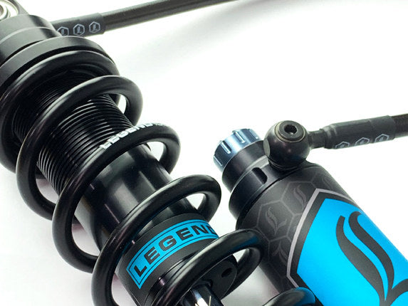 Revo ARC Remote Reservoir Suspension. 14in. Adjustable, Heavy Duty Spring Rate, Rear Shock Absorbers - Black. Fits Touring 2014up. Note: 14? Revo-ARC is not compatible with 2023/2024 CVO Road Glide, CVO Road Glide ST, and CVO Street Glide