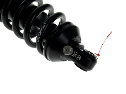 REVO-A Series, 12.5in. Adjustable Heavy Duty Rear Shock Absorbers - Black. Fits Softail 2025up.