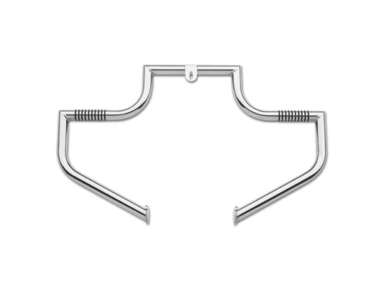 Linbar Engine Guard Freeway Bar - Chrome. Fits Dyna 1991-2017 with Mid Controls.