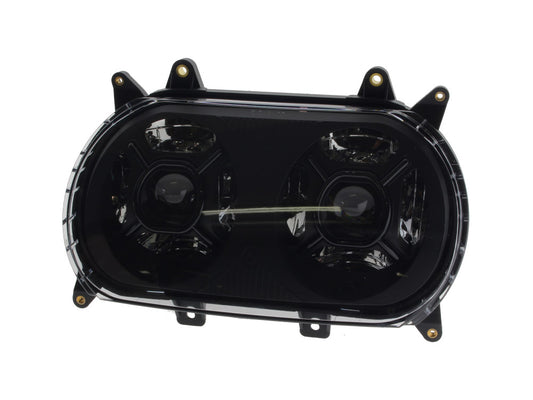 Dual 5-3/4in. Double-Barrel LED HeadLight Insert. Fits Road Glide 2015-2023