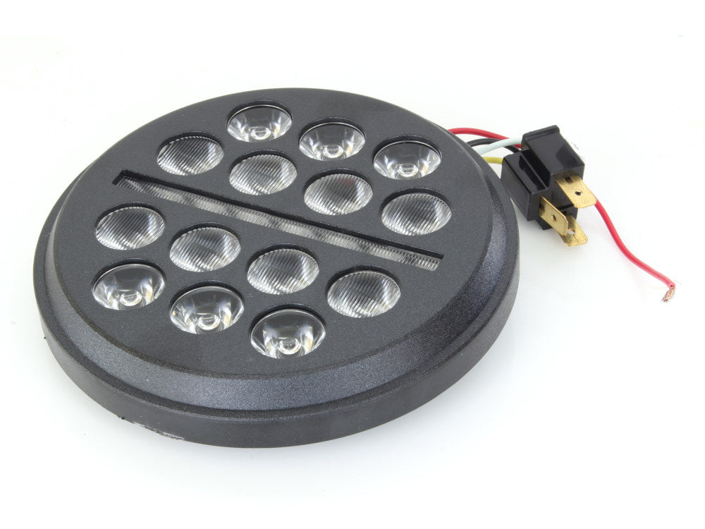 5-3/4in. Buck-Shot Fly Eye LED HeadLight Insert Black