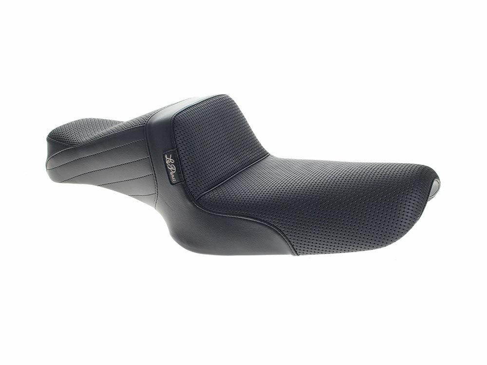 Tailwhip Dual Seat - Basket Weave. Fits Sportster 1982-2003.