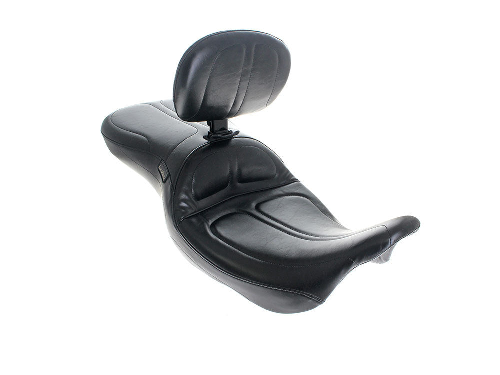 Maverick Dual Seat with Backrest. Fits Most Touring 2008-2024