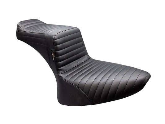 TailWhip Dual Seat - Pleated. Fits Softail 1984-1999.