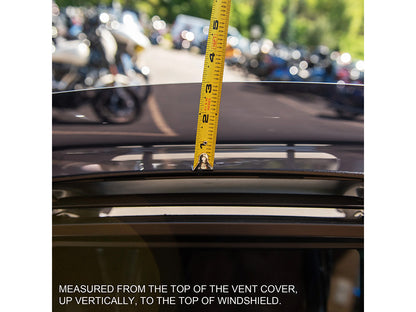 6in. Spoiler Windshield - Dark Smoke. Fits CVO Road Glide 2023up & Road Glide 2024up