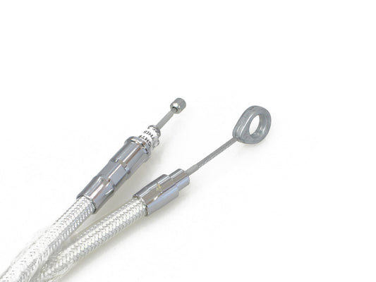 59in. Clutch Cable - Sterling Chromite. Fits Sportster 1986-2003.