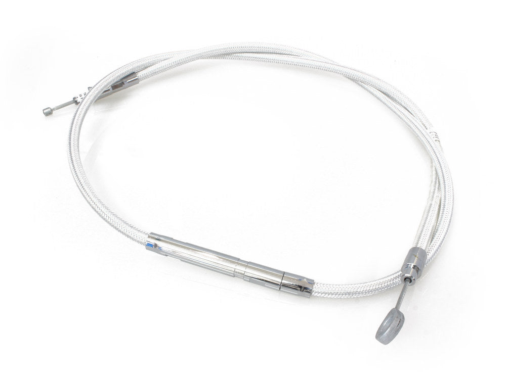 59in. Clutch Cable - Sterling Chromite. Fits Sportster 1986-2003.