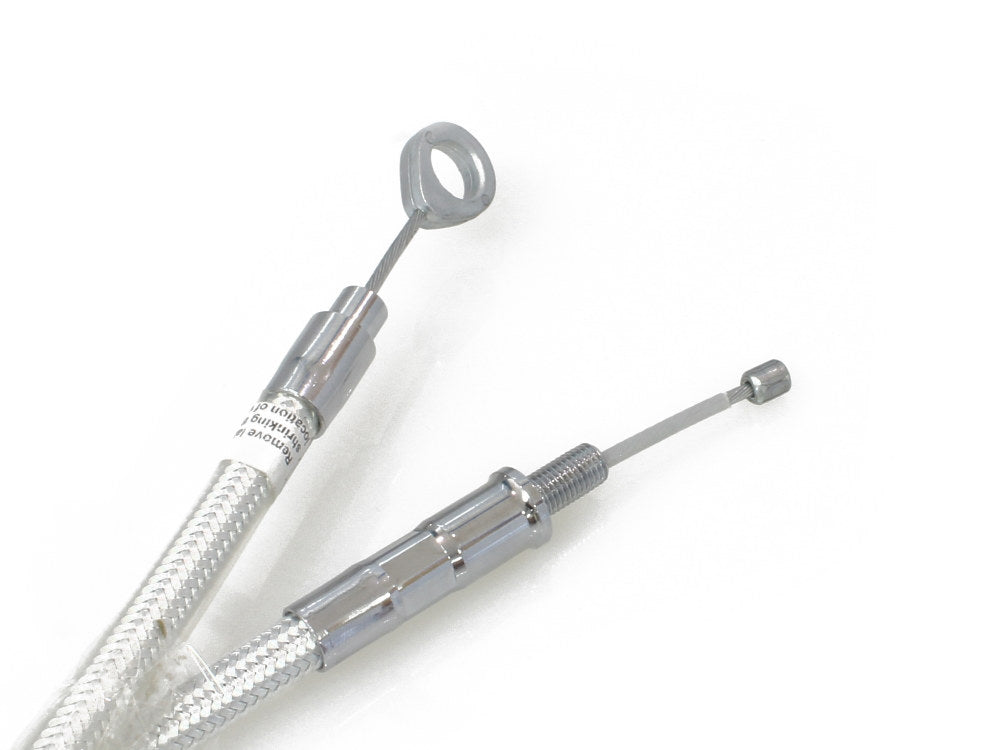 63in. Clutch Cable - Sterling Chromite. Fits Sportster 1986-2003.