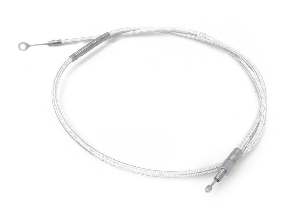 73in. Clutch Cable - Sterling Chromite. Fits 5Spd Big Twin 1987-2006