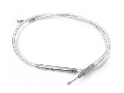 63in. Clutch Cable - Sterling Chromite. Fits 5Spd Big Twin 1987-2006