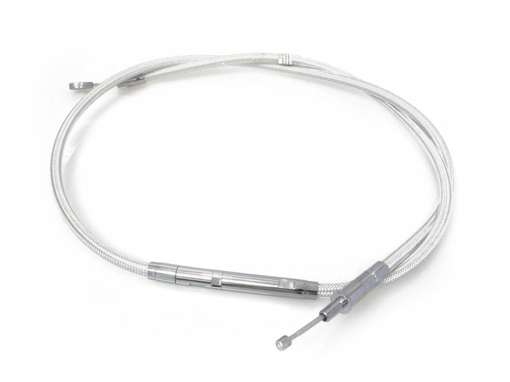 61in. Clutch Cable - Sterling Chromite. Fits 5Spd Big Twin 1987-2006