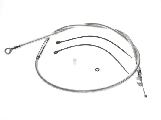 63in. Clutch Cable - Sterling Chromite. Fits Sportster 1986-2003.