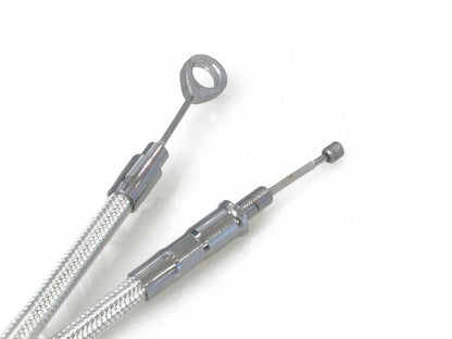 68in. Clutch Cable - Sterling Chromite. Fits 5Spd Big Twin 1987-2006
