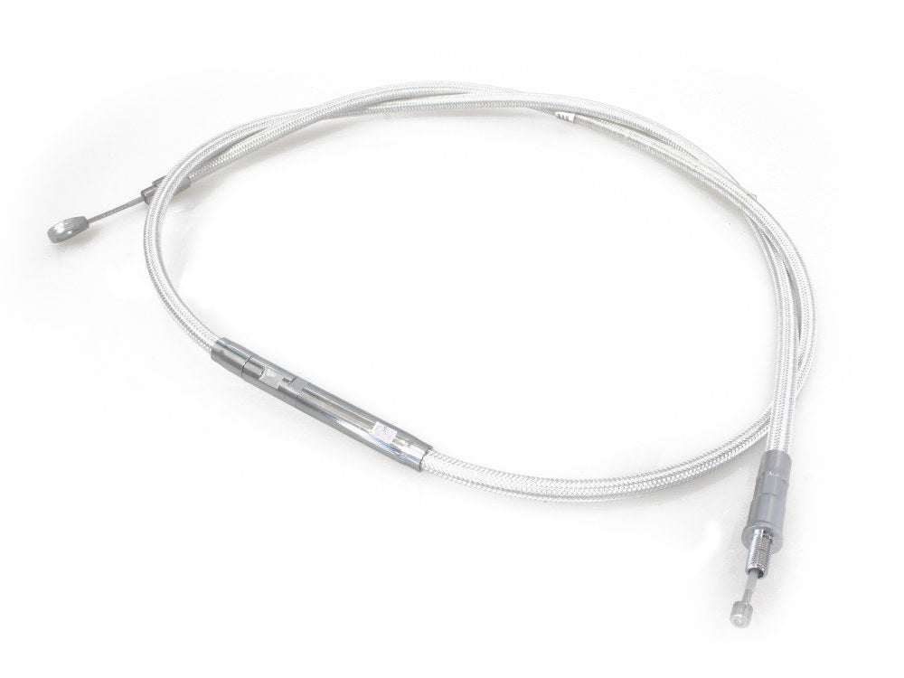 68in. Clutch Cable - Sterling Chromite. Fits 5Spd Big Twin 1987-2006