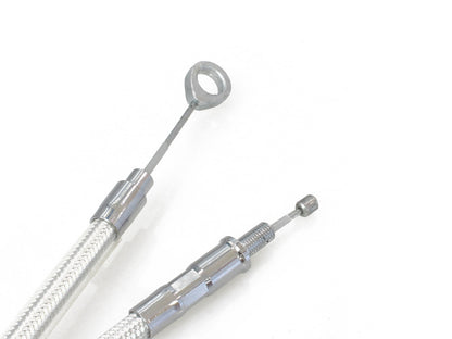 58in. Clutch Cable - Sterling Chromite. Fits 5Spd Big Twin 1987-2006