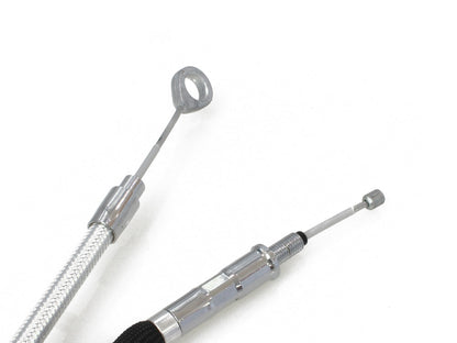 75in. Clutch Cable - Sterling Chromite. Fits Touring 2008-2016 and 2021-2024.