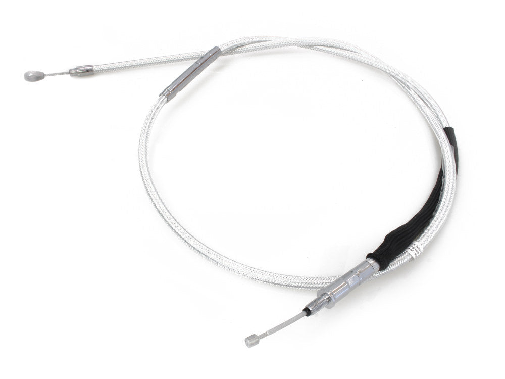 75in. Clutch Cable - Sterling Chromite. Fits Touring 2008-2016 and 2021-2024.