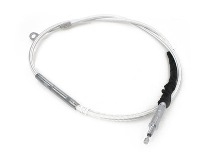61in. Clutch Cable - Sterling Chromite. Fits Softail 2007-2024 & Dyna 2006-2017.