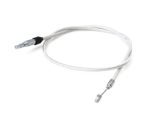 54in. Quick Connect Upper Clutch Cable - Sterling Chromite. Fits Softail 2018-2024 & Most Touring 2021-2024