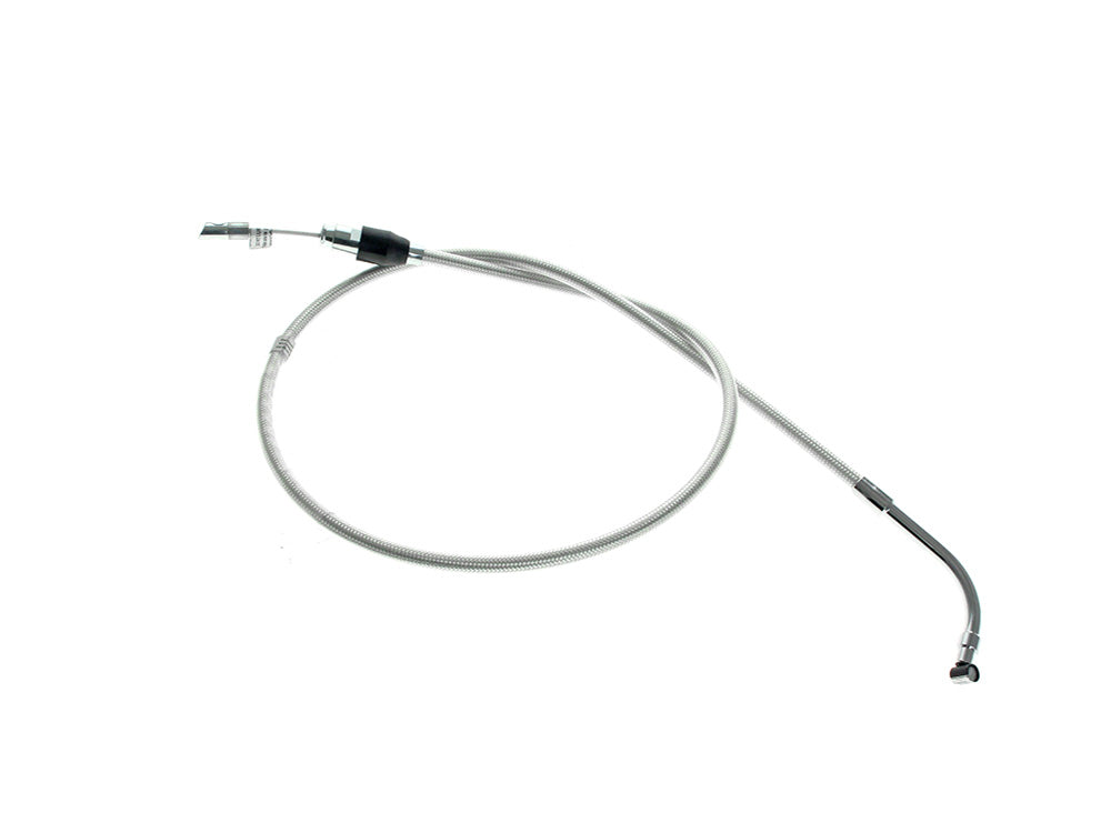 43in. Quick Connect Upper Clutch Cable - Sterling Chromite. Fits Road Glide 2024up