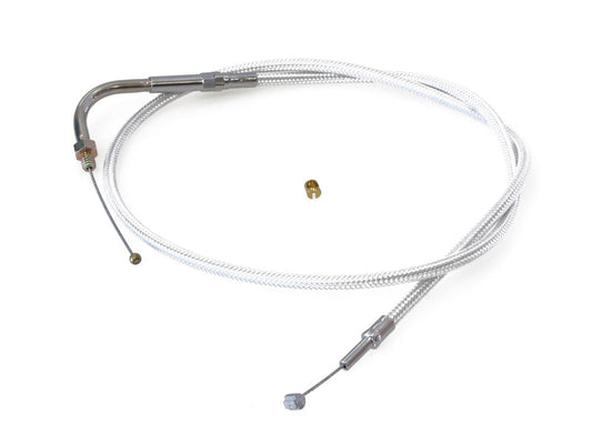 33-1/2in. Throttle Cable - Sterling Chromite.Fits Big Twin & Sportster 1976-1980.