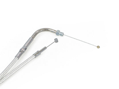 39-1/2in. Throttle Cable - Sterling Chromite. Fits Big Twin 1981-1988.