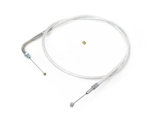 39-1/2in. Throttle Cable - Sterling Chromite. Fits Big Twin 1981-1988.