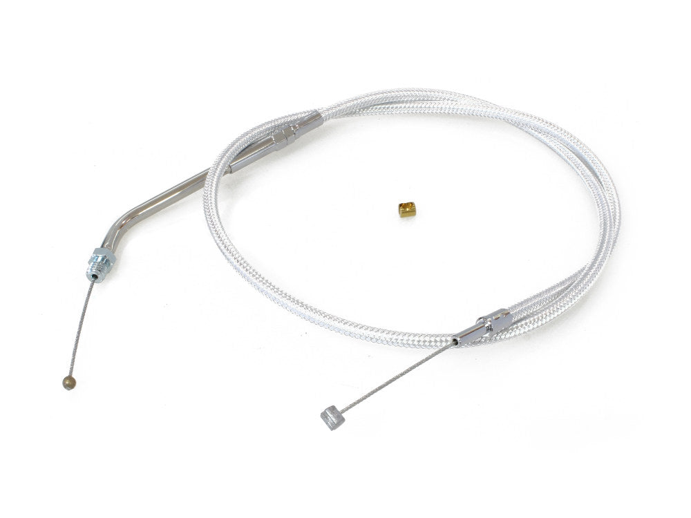 Throttle Cable with - Sterling Chromite. Fits Sportster 1986-1987.