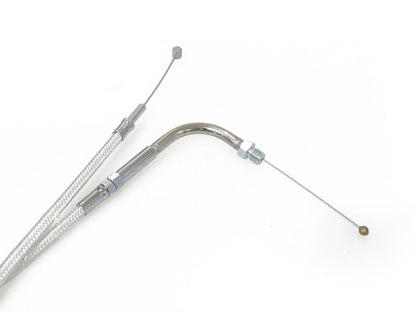 39-1/2in. Throttle Cable - Sterling Chromite. Fits Big Twin 1990-1995.