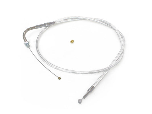39-1/2in. Throttle Cable - Sterling Chromite. Fits Big Twin 1990-1995.