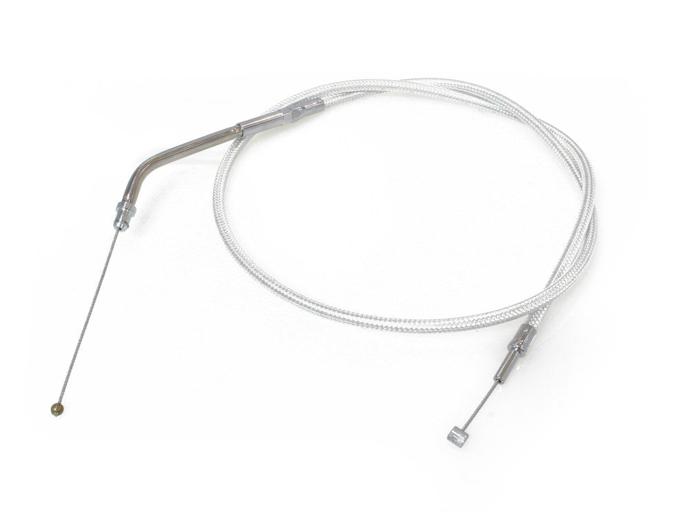 28-3/4in. Throttle Cable - Sterling Chromite. Fits Sportster 1996-2006.