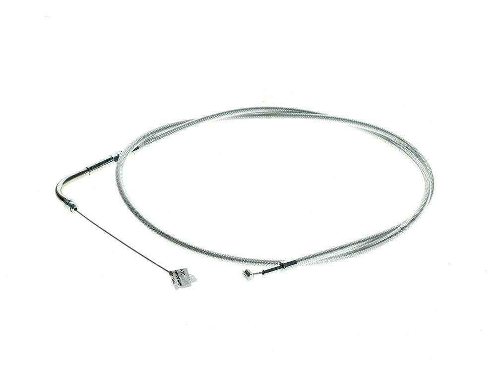 50-1/2in. Throttle Cable - Sterling Chromite. Fits Big Twin 1996-2001 with Magnetti Marelli EFI