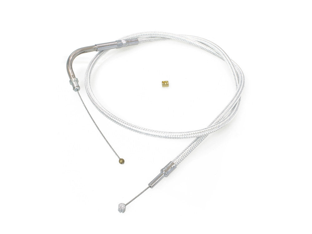 32-3/4in. Throttle Cable - Sterling Chromite. Fits Big Twin 1996-2017.