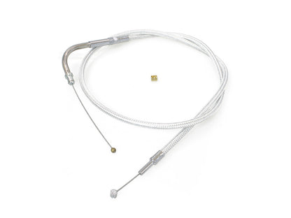 32-3/4in. Throttle Cable - Sterling Chromite. Fits Big Twin 1996-2017.