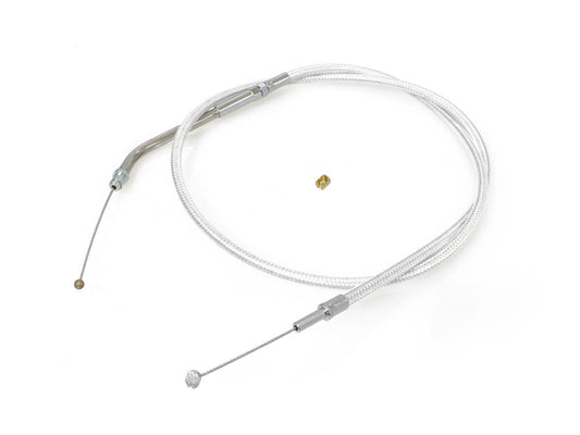 40in. Throttle Cable - Sterling Chromite. Fits Sportster 2007-2021.