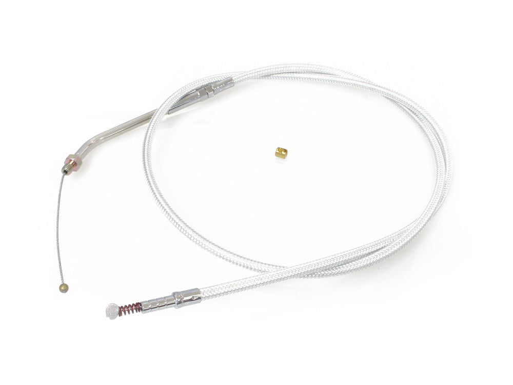 32-1/2in. Idle Cable - Sterling Chromite. Fits Big Twin 1981-1988.