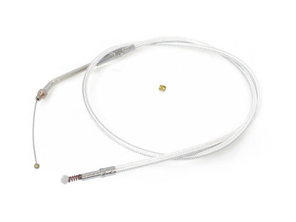 32-1/2in. Idle Cable - Sterling Chromite. Fits Big Twin 1981-1988.
