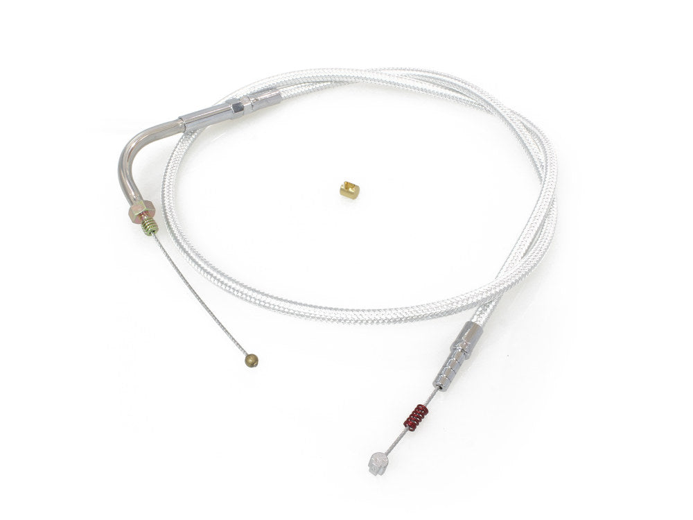 30in. Idle Cable - Sterling Chromite. Fits Big Twin 1990-1995.