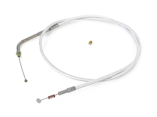 42-1/2in. Idle Cable - Sterling Chromite. Fits Big Twin 1981-1988.