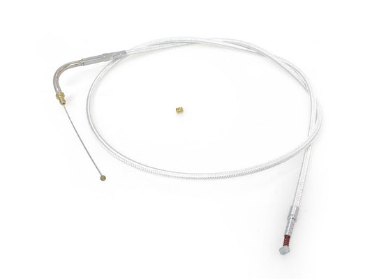 49-1/2in. Idle Cable - Sterling Chromite. Fits Big Twin 1996-2017.