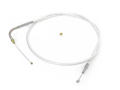 50-1/2in. Idle Cable - Sterling Chromite. Fits Big Twin 1996-2001 with Magnetti Marelli EFI