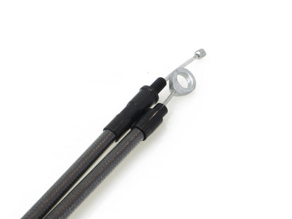 79in. Clutch Cable - Black Pearl. Fits 5Spd Big Twin 1987-2006