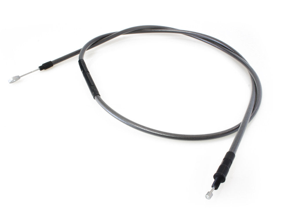 77in. Clutch Cable - Black Pearl. Fits 5Spd Big Twin 1987-2006