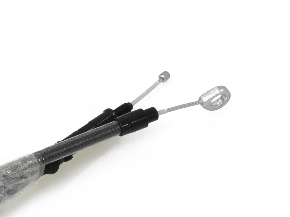 67in. Clutch Cable - Black Pearl. Fits Softail 2007-2024 & Dyna 2006-2017.