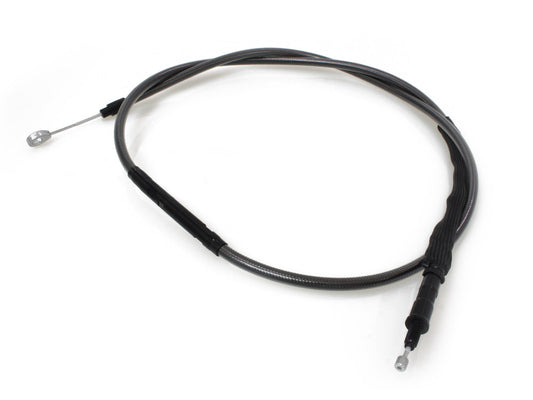 69in. Clutch Cable - Black Pearl. Fits Softail 2007-2024 & Dyna 2006-2017.