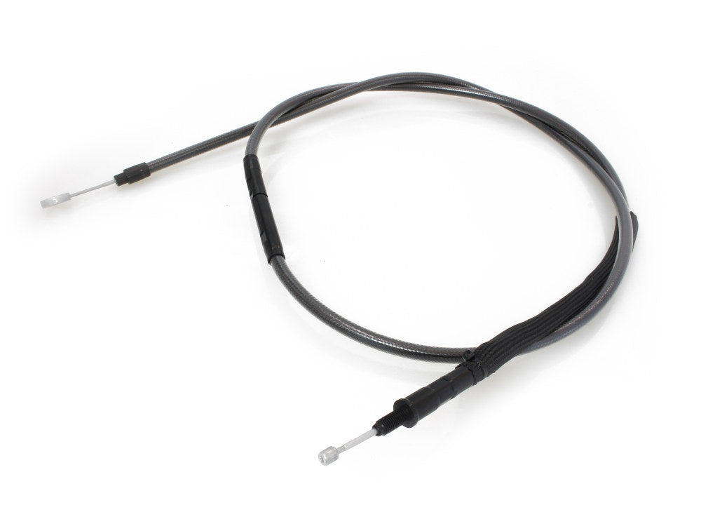73in. Clutch Cable - Black Pearl. Fits Softail 2007-2024 & Dyna 2006-2017.