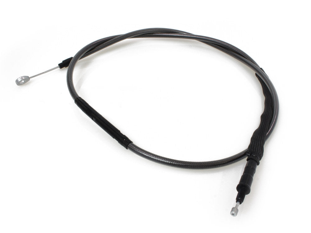 59in. Clutch Cable - Black Pearl. Fits Softail 2007-2024 & Dyna 2006-2017.