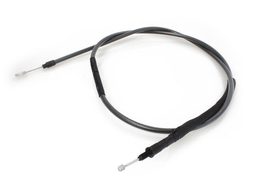 77in. Clutch Cable - Black Pearl. Fits Softail 2007-2024 & Dyna 2006-2017.