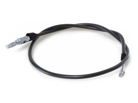 48in. Quick Connect Upper Clutch Cable - Black Pearl. Fits Softail 2018-2024 & Most Touring 2021-2024