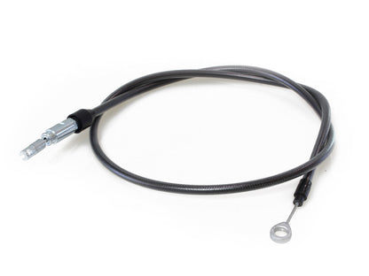 50in. Quick Connect Upper Clutch Cable - Black Pearl. Fits Softail 2018-2024 & Most Touring 2021-2024